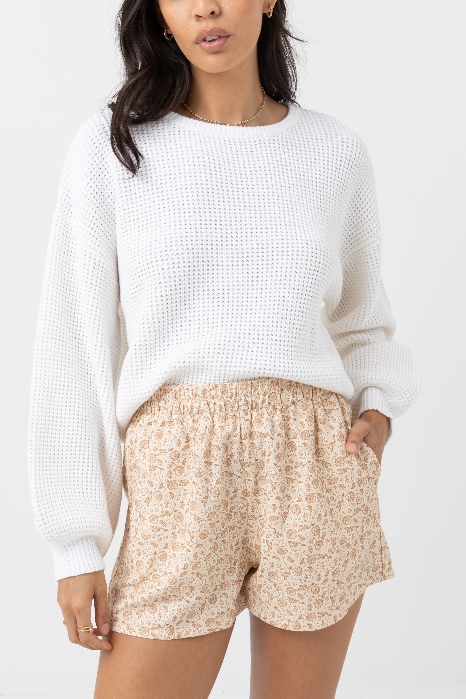 Classic Knit Jumper Cream