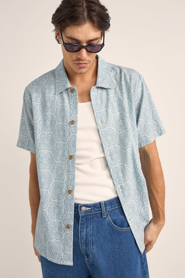 Vera SS Shirt Sky