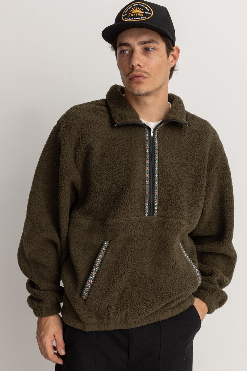 Sherpa Pullover Olive