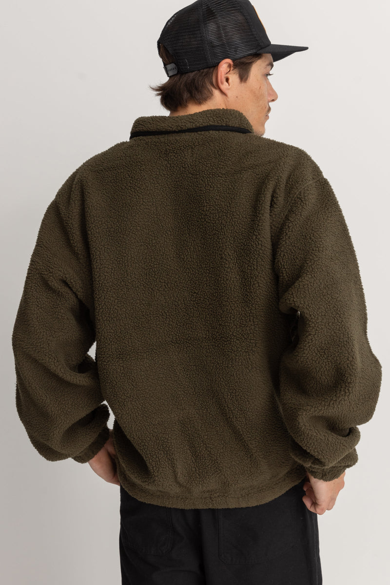 Sherpa Pullover Olive
