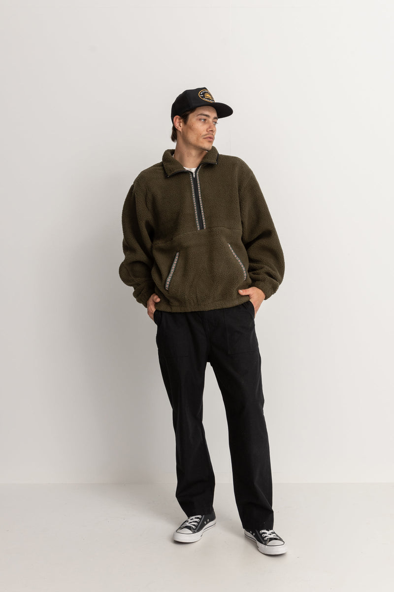 Sherpa Pullover Olive