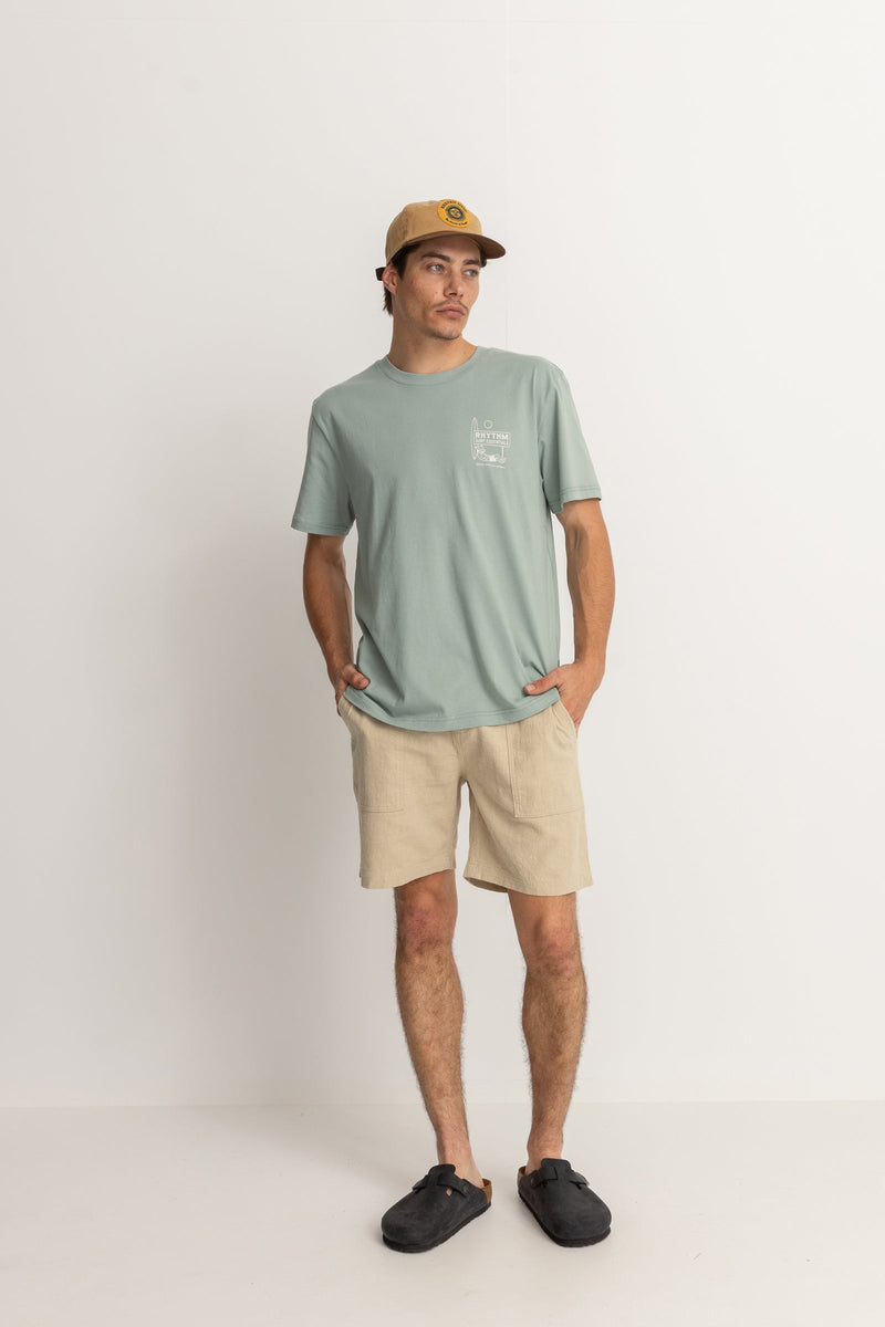 Lull Ss T Shirt Seafoam