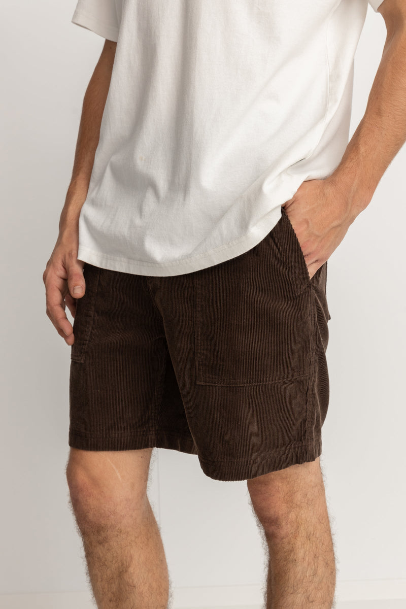 Worn Path Cord Short Brown