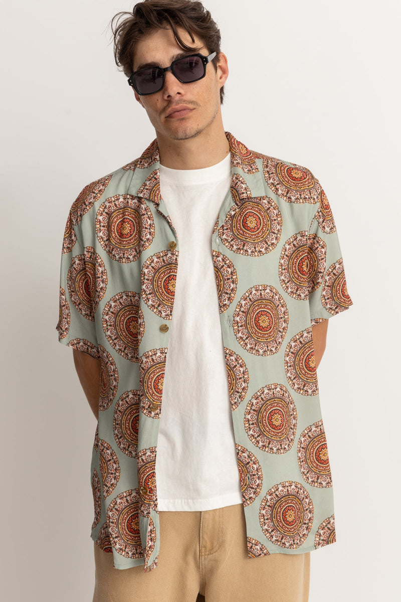 Dial Cuban Ss Shirt Sage