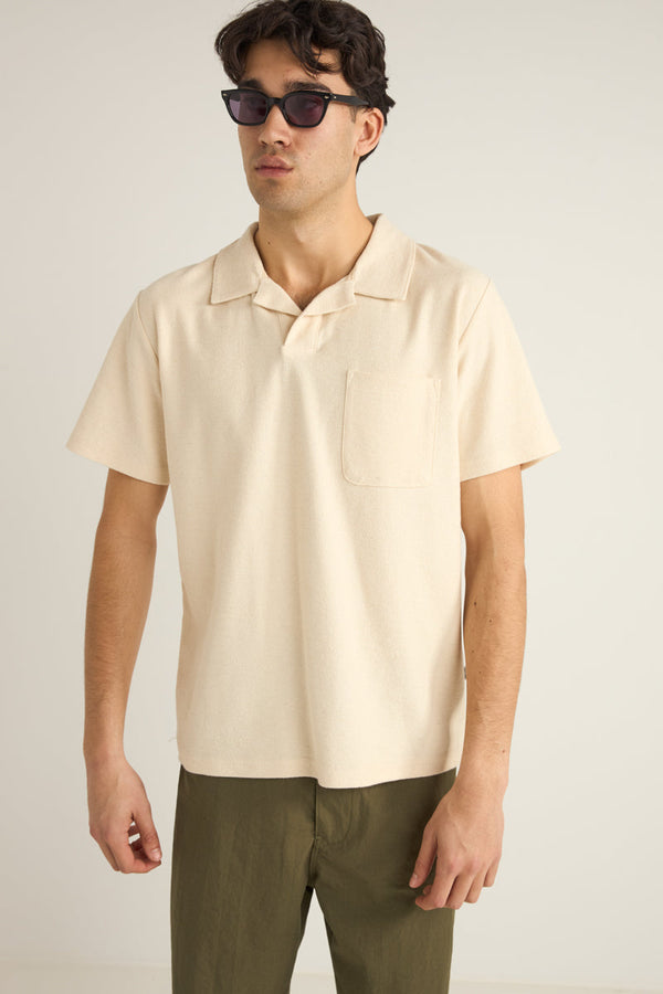 Vintage Terry Polo Natural