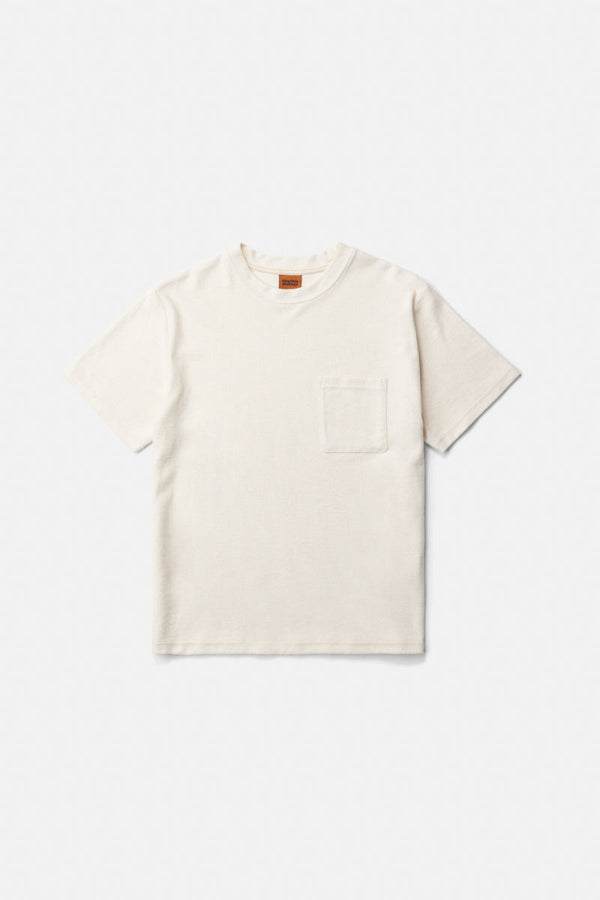 Vintage Terry Ss T-Shirt Natural