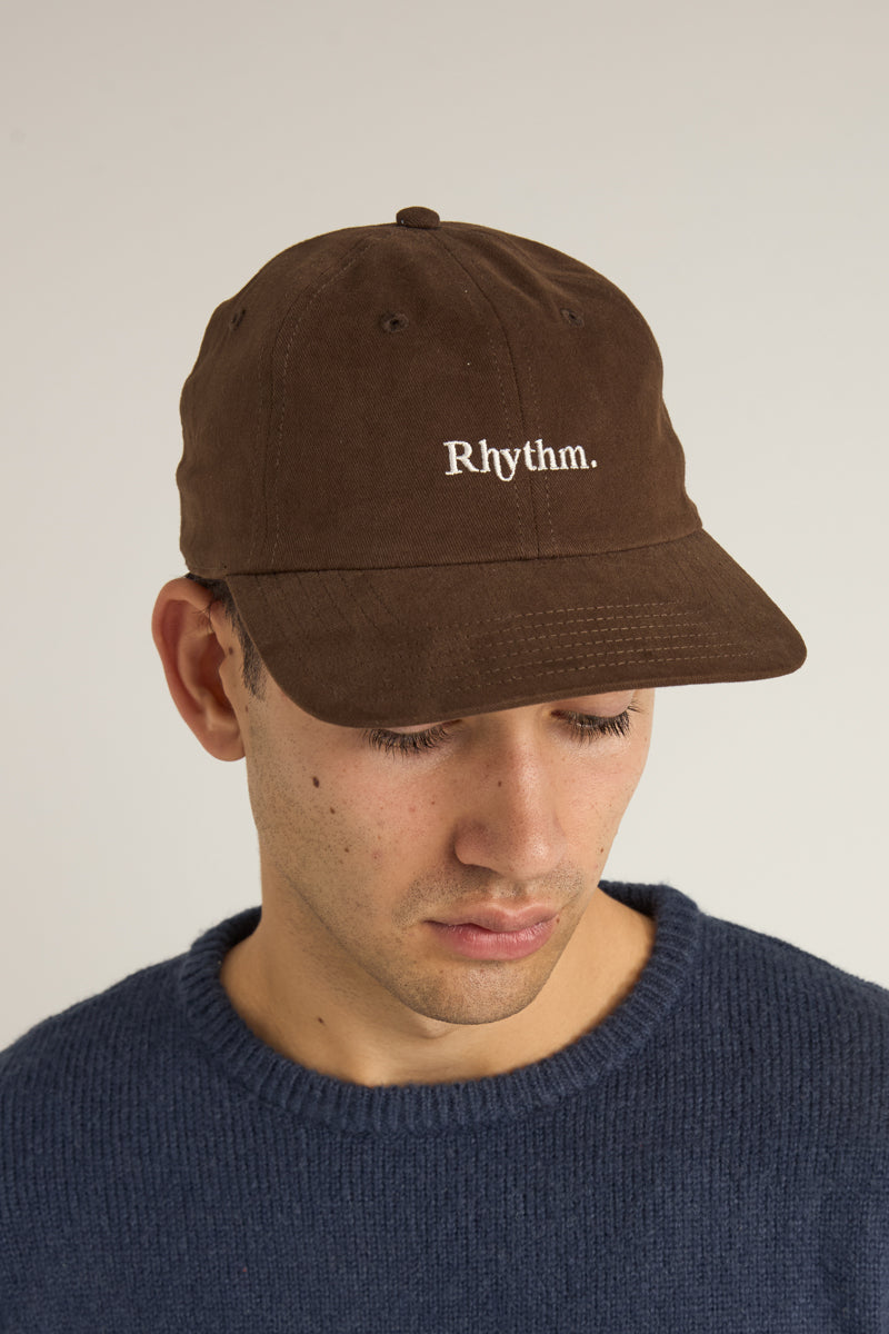 Essential Brushed Twill Cap Vintage Brown