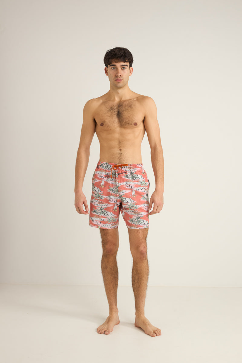 Tropical Beach Short