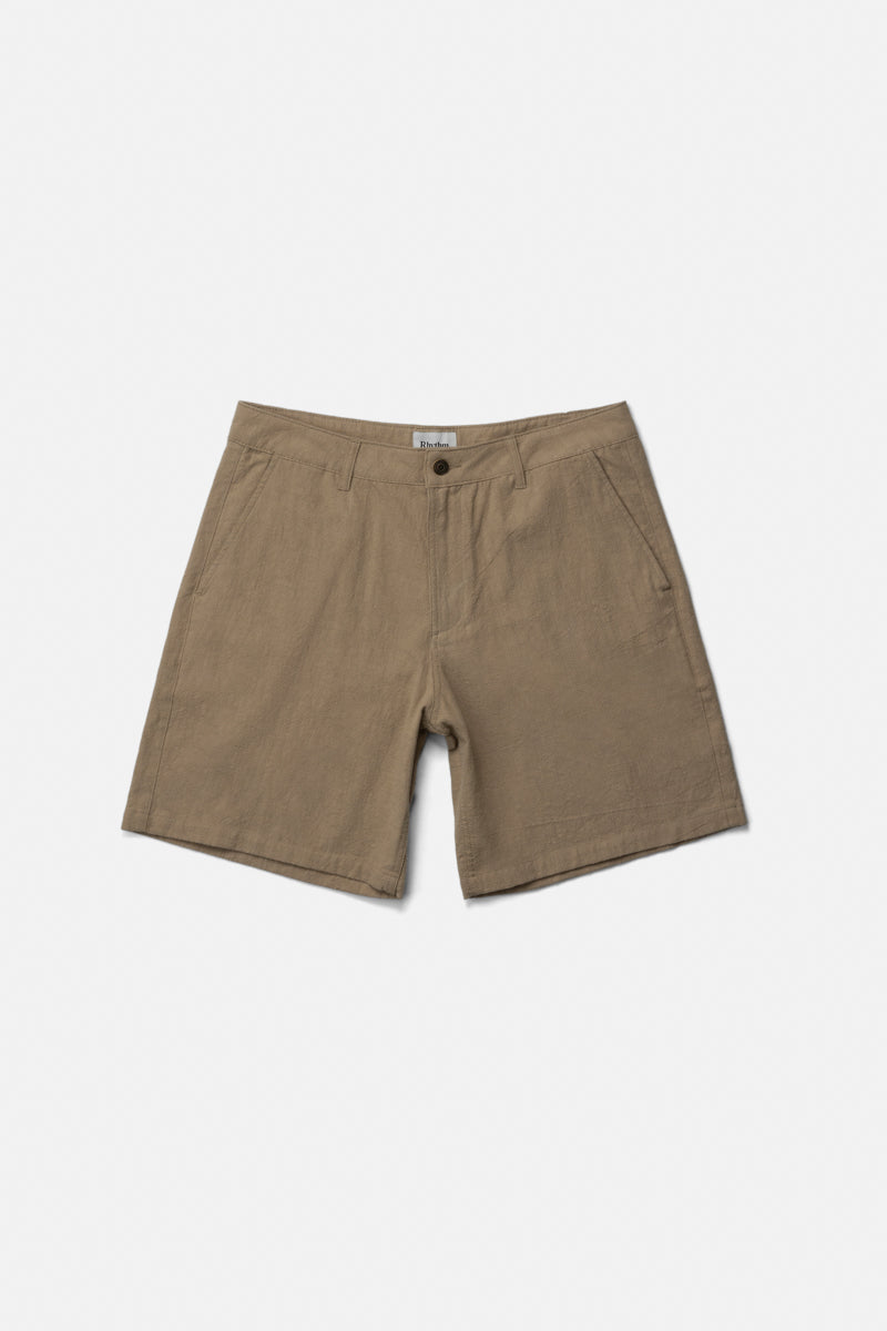Essential Textured Linen Short Sand