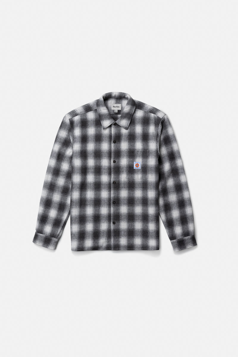Plaid Ls Flannel Shirt Ash