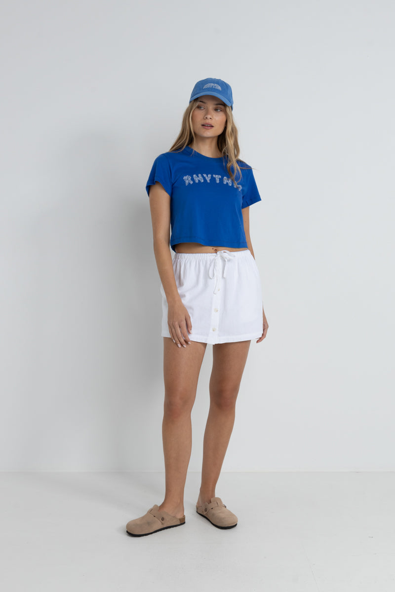 Rhythm Flower Crop Crew Tee