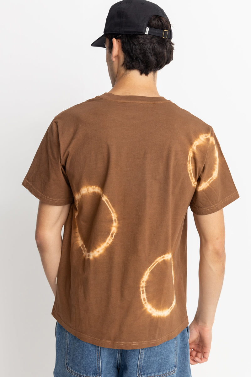 Tie Dye Ss T-Shirt Chocolate