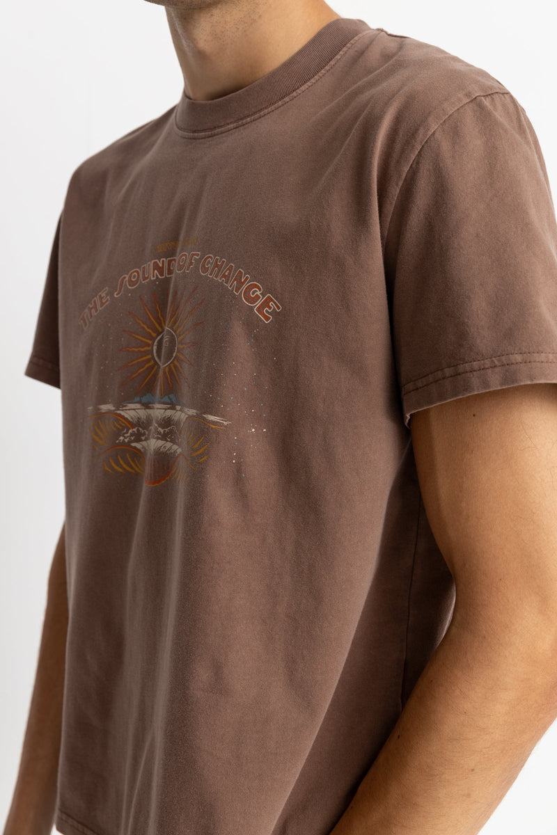 Cosmic Band Ss T-Shirt Brown