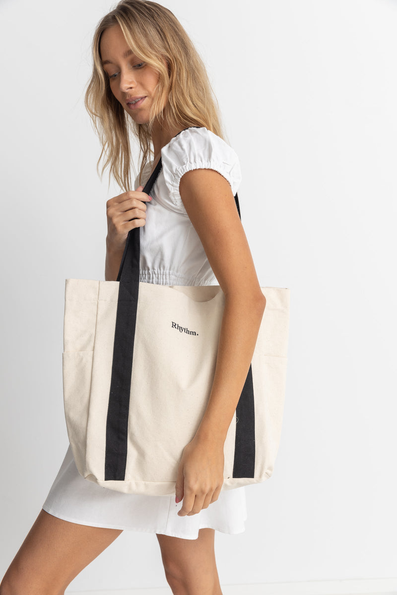 Rhythm Essential Tote Bag Natural