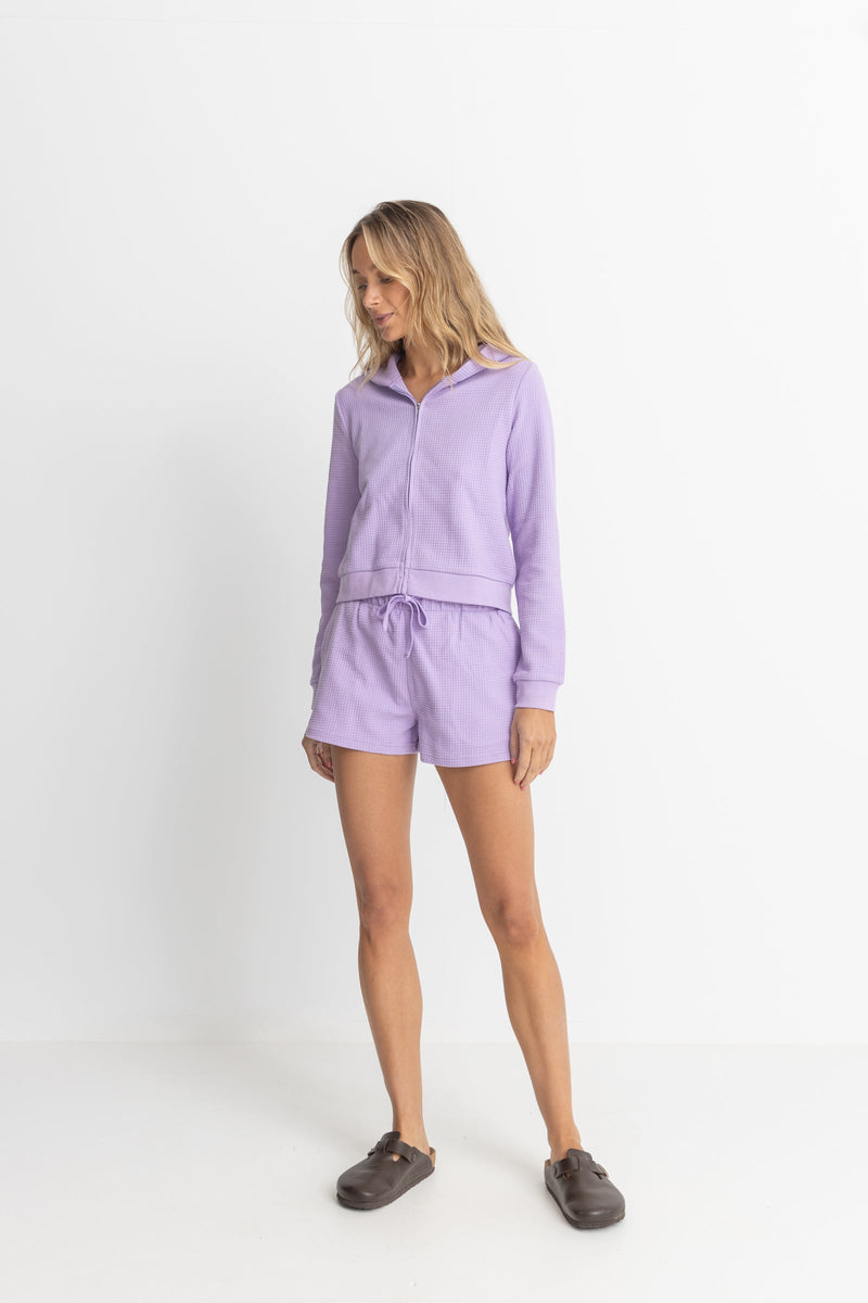 Waffle Short Lavender