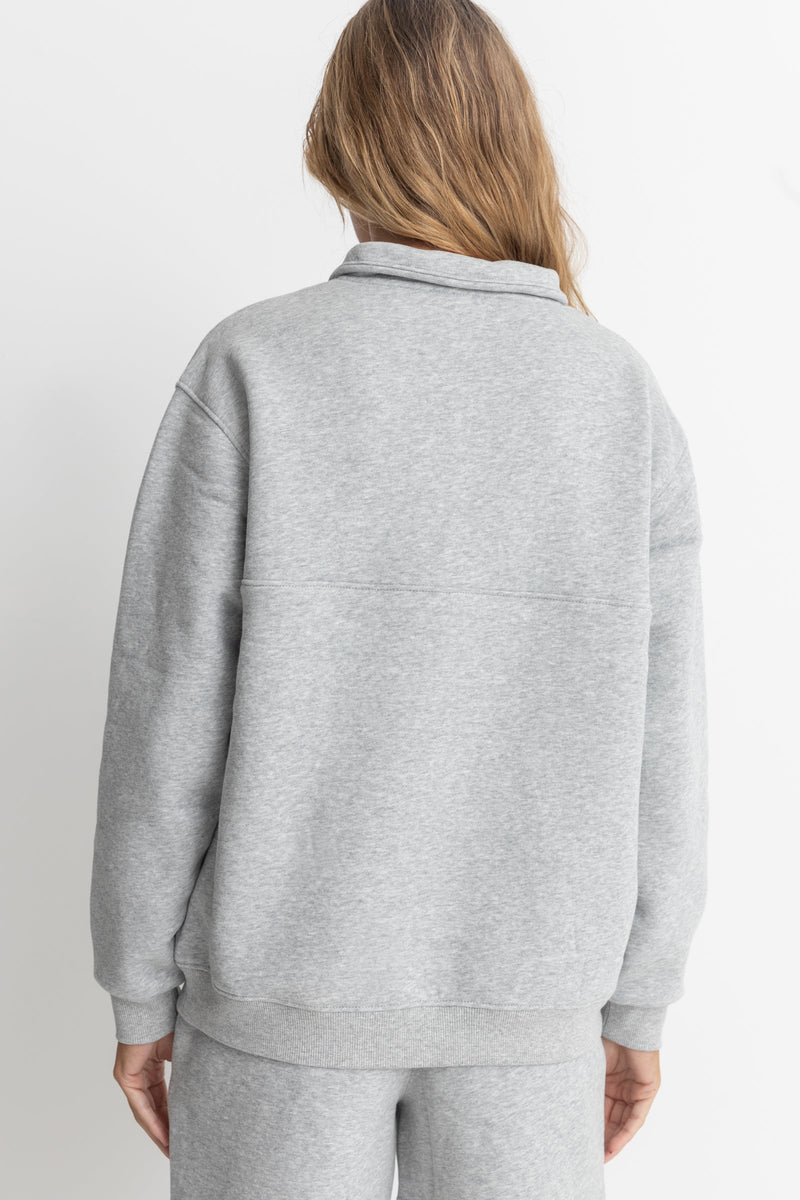 Pacifica 1/ 4 Zip Fleece Grey