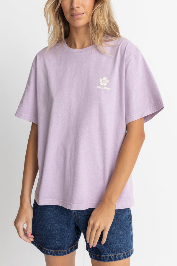 Scenescape Oversized T-Shirt Lilac