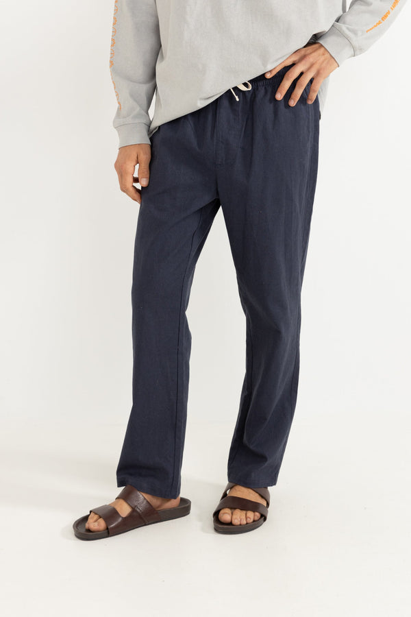 Linen Jam Pant Navy
