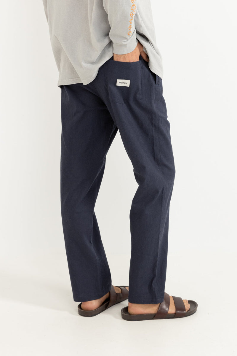 Linen Jam Pant Navy