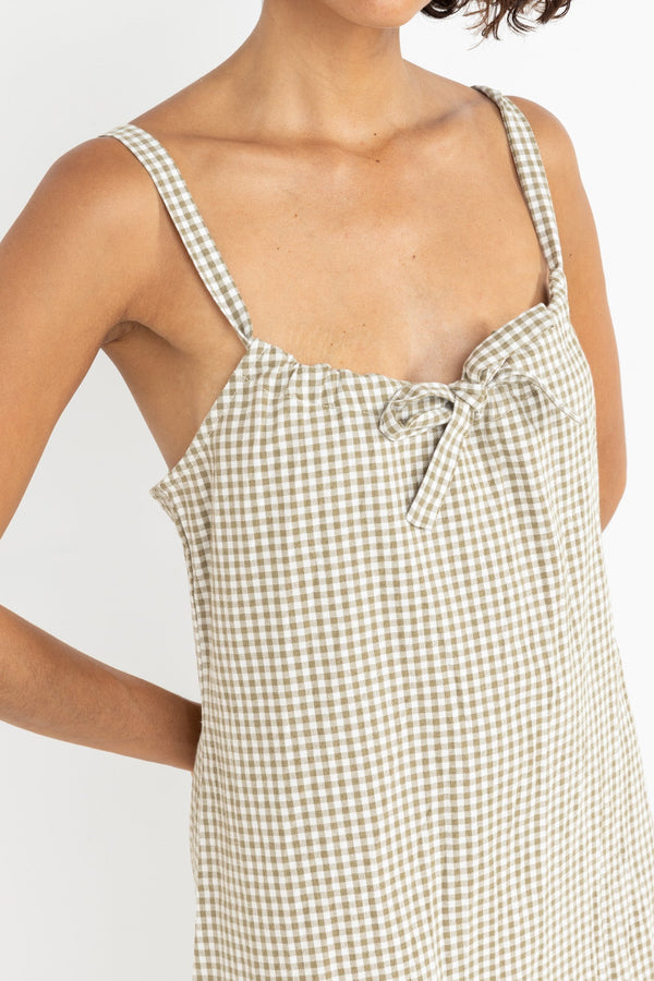 Lola Check Slip Dress
