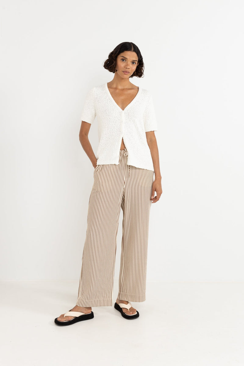 Cove Drawstring Pant Natural