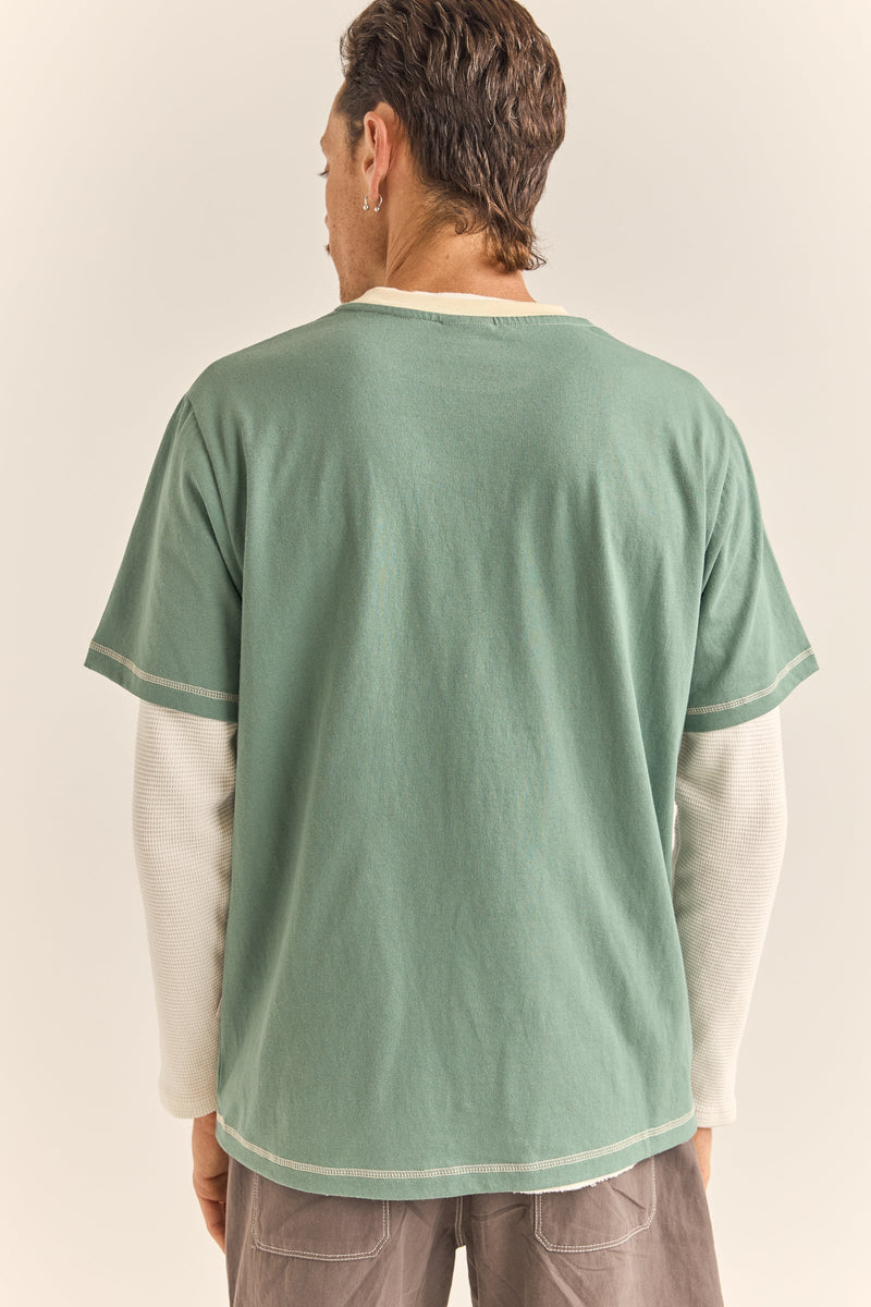 Oh Three Ss T-Shirt Teal