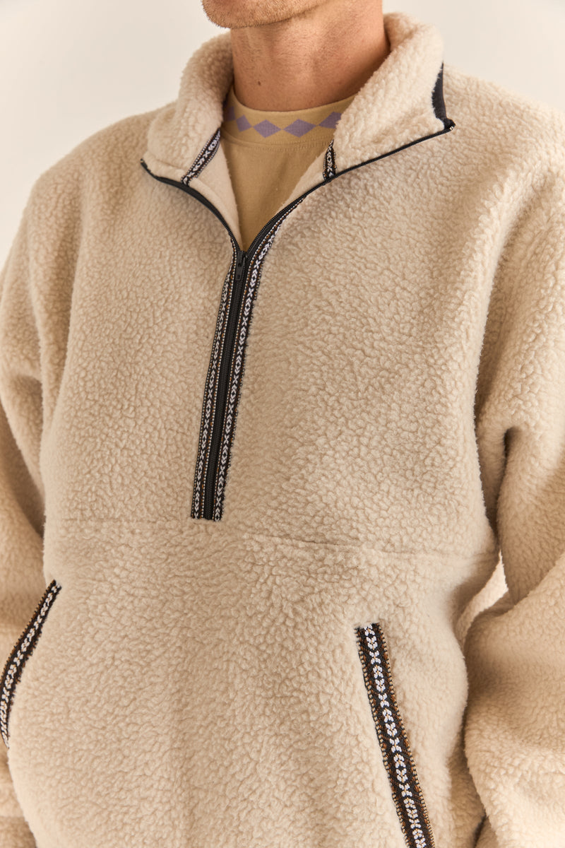 Sherpa Pullover Natural