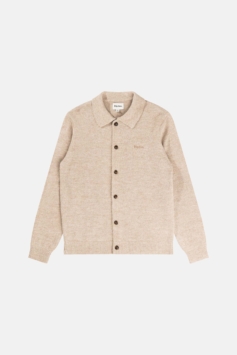 Mohair Button Up Knit Natural