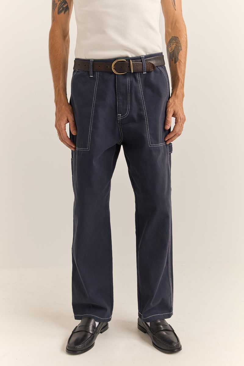 Carpenter Canvas Pant Indigo