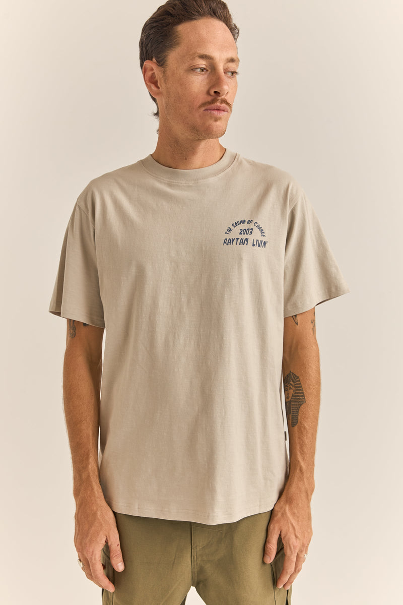 Down Under Slub Ss T-Shirt Stone