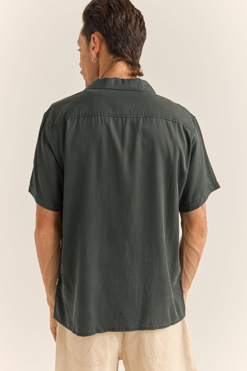 Daytona Ss Shirt Dark Olive