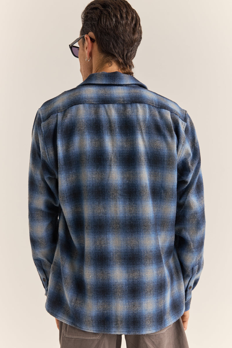 Mar Ls Flannel Blue