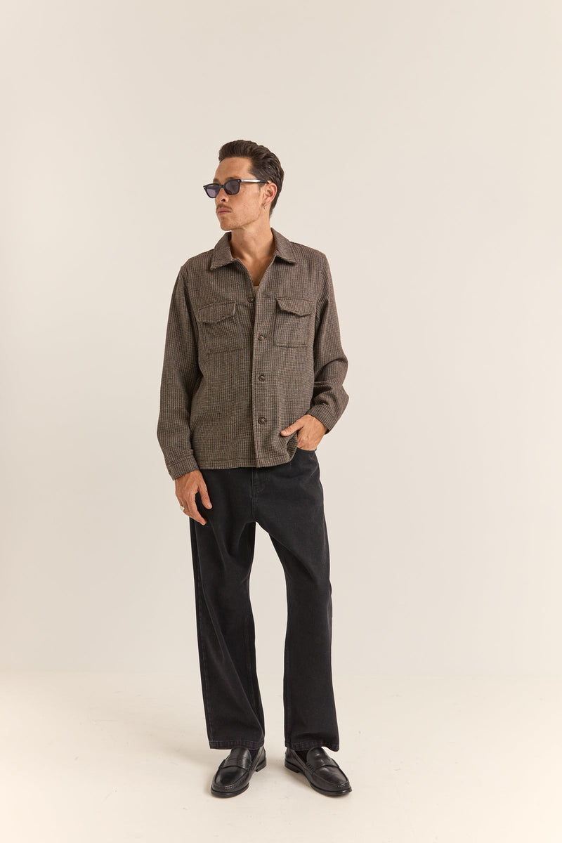 Fleck Overshirt Earth