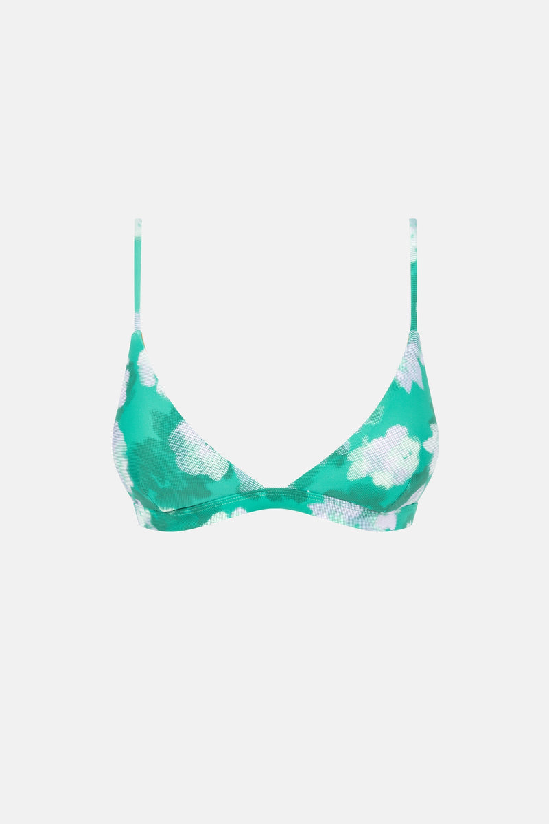 Bonita Floral Bralette Top Green