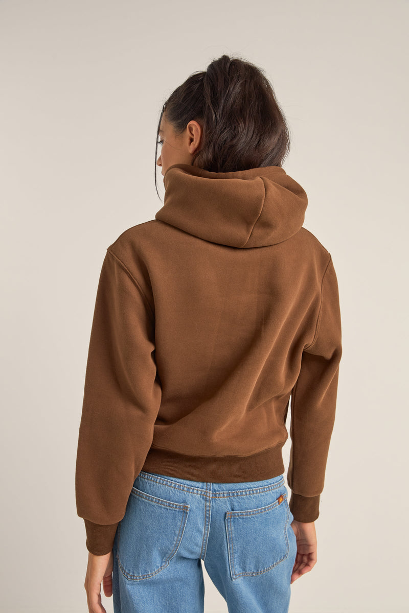 The Sound Of Change Hoodie Brown