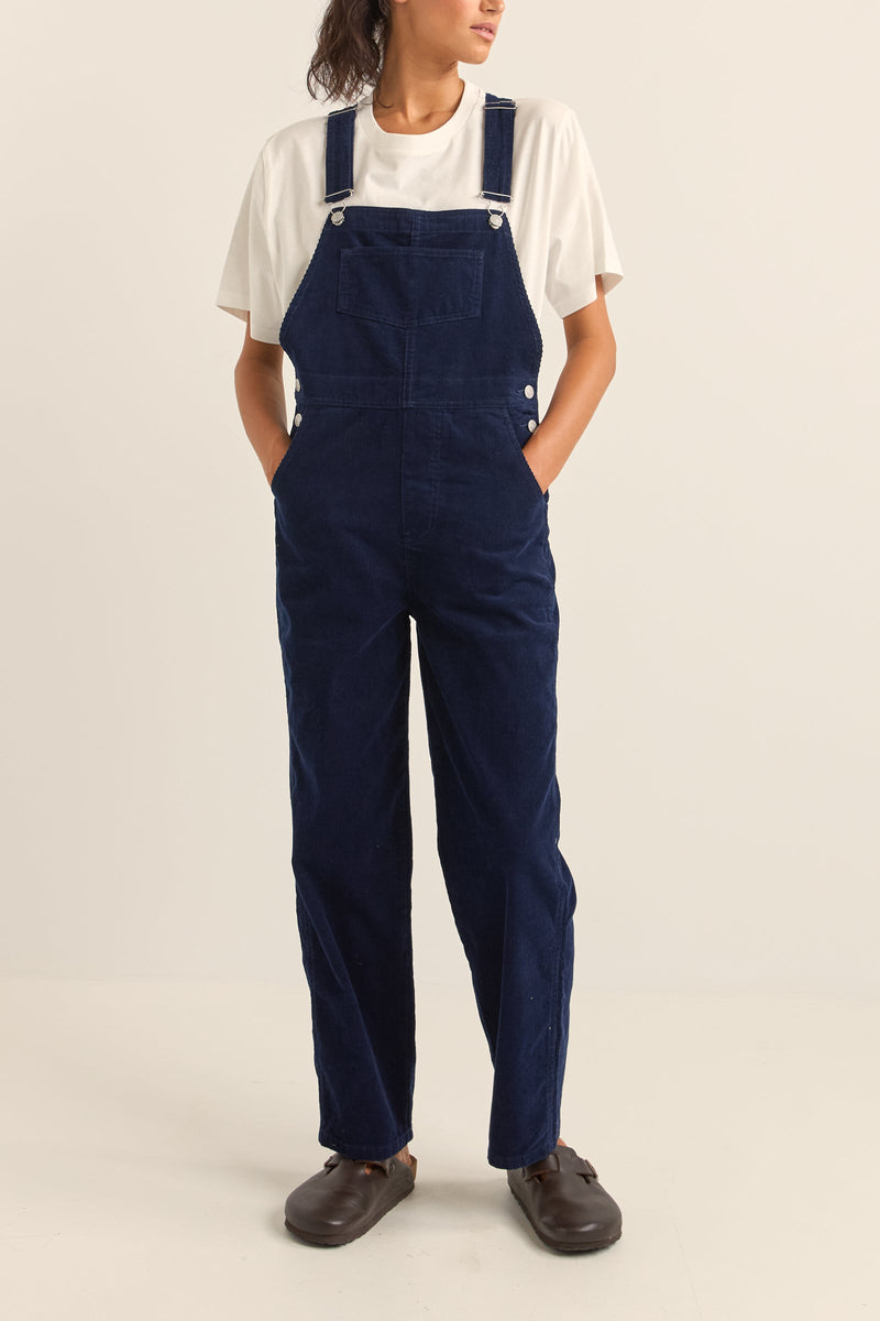 Cord Overalls Navy