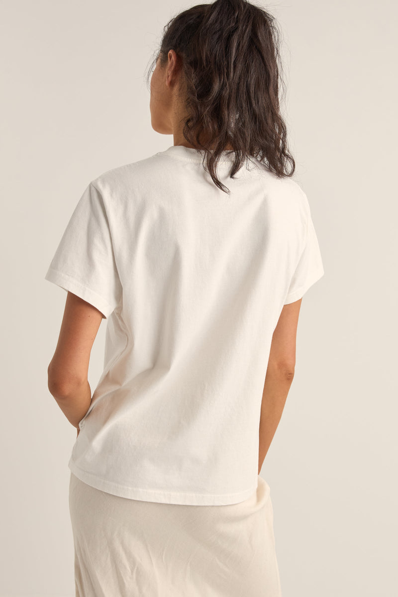 Del Camino Band T-Shirt White