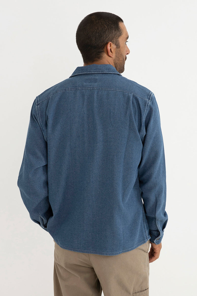 Textured Wale Ls Shirt