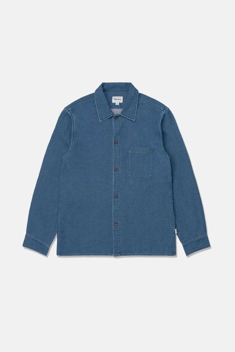 Textured Wale Ls Shirt