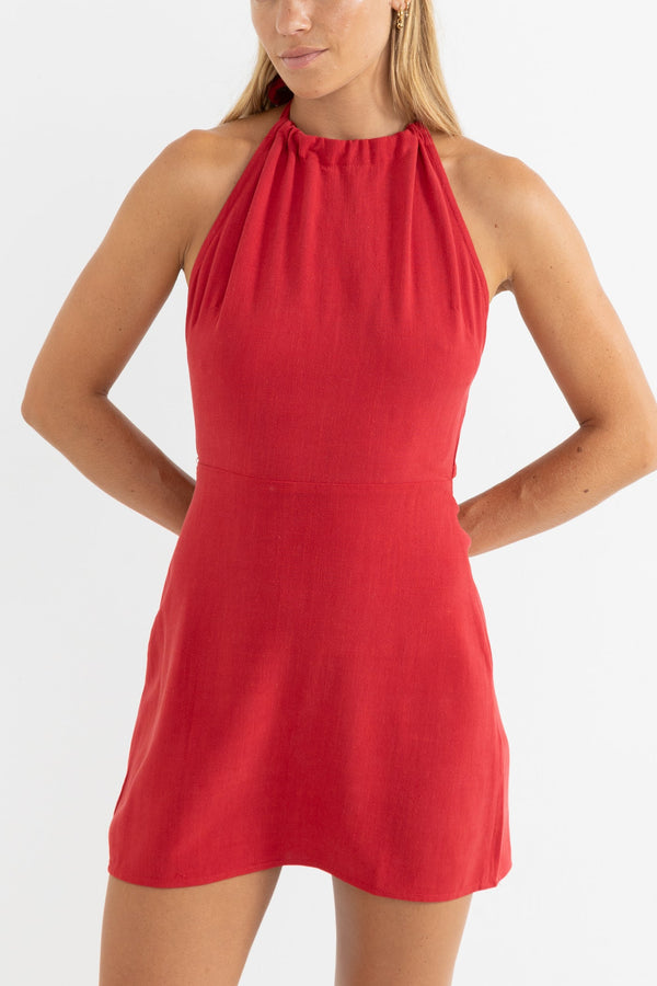 Nadia Halter Mini Dress