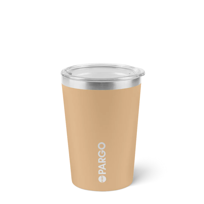 Project Pargo x Rhythm - 12oz Insulated Coffee Cup - Desert Sand