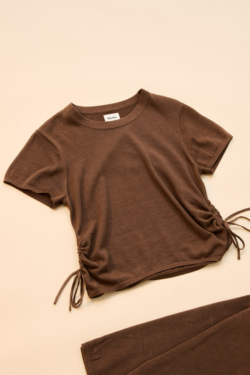 Vali Knit Top Chocolate