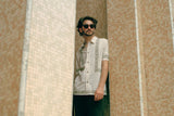 Border Ss Shirt Natural