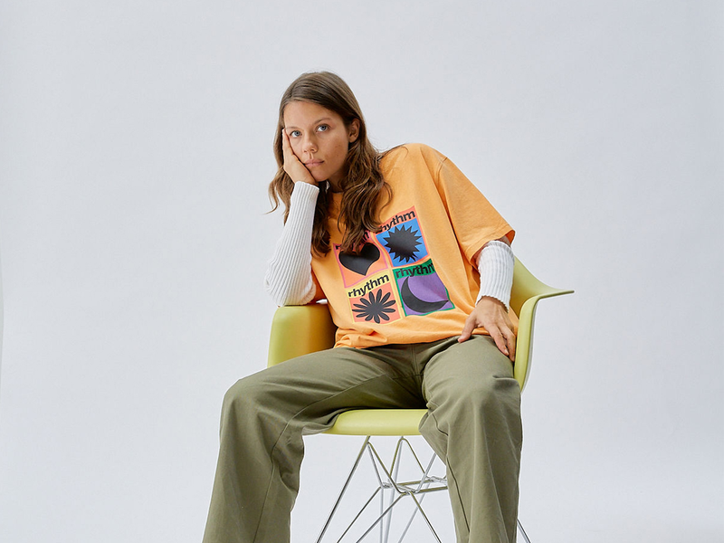 Factory Oversized T-Shirt Orange