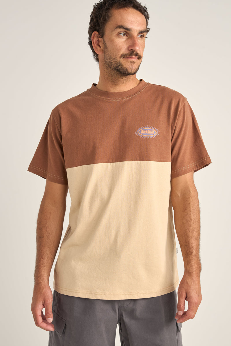 Solar Ss T Shirt Brown