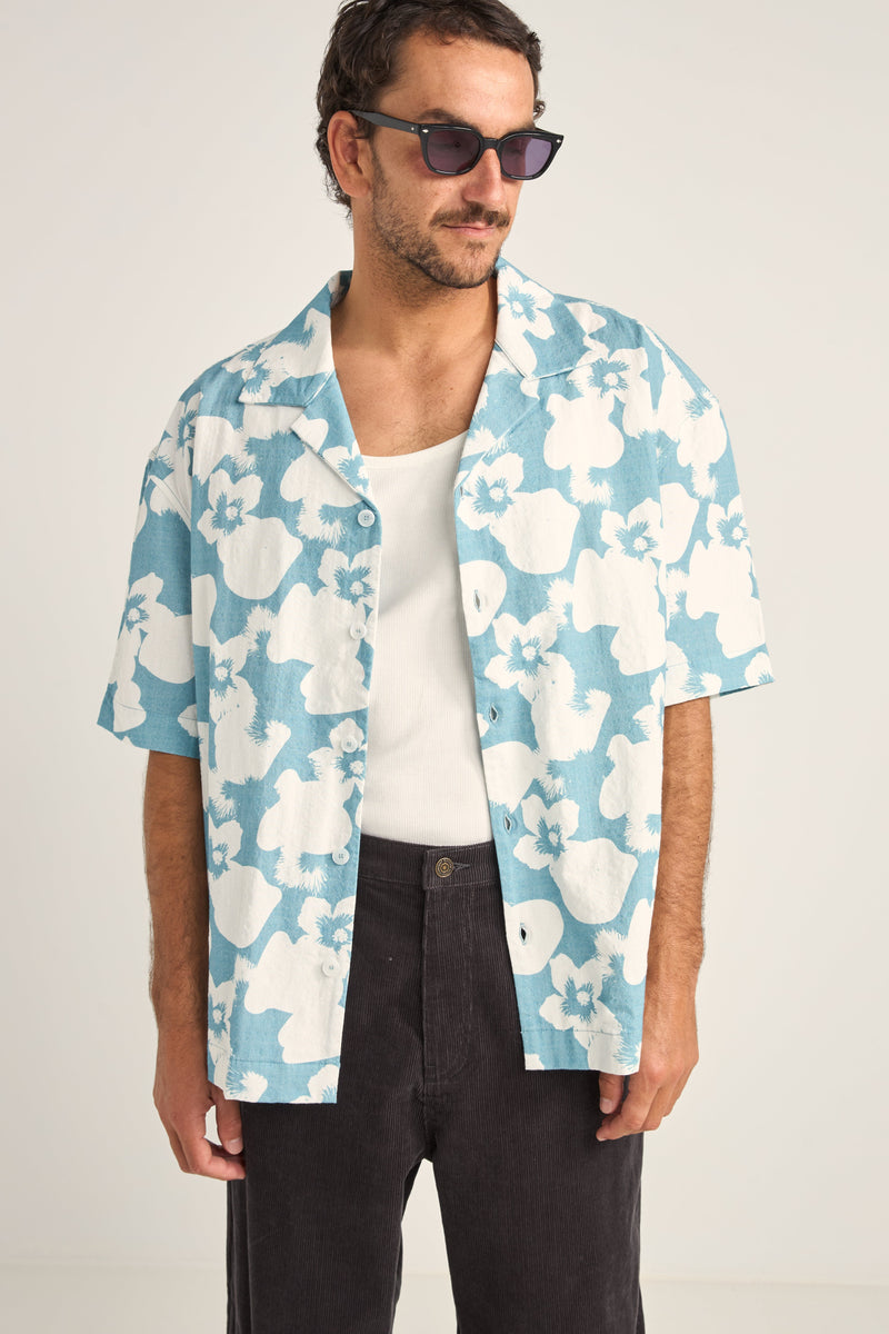 Relaxed Floral Camo Ss Shirt Camo