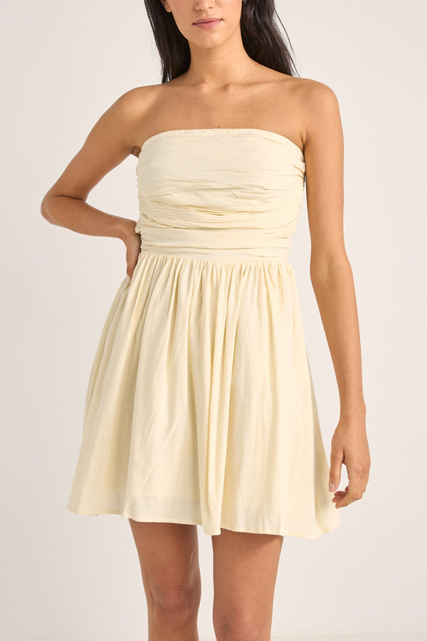 Mila Mini Dress Cream