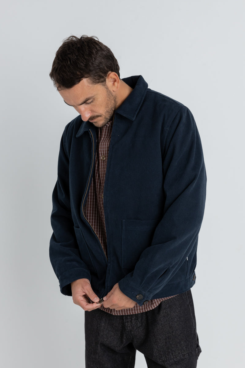 Twill Duty Jacket Midnight Navy