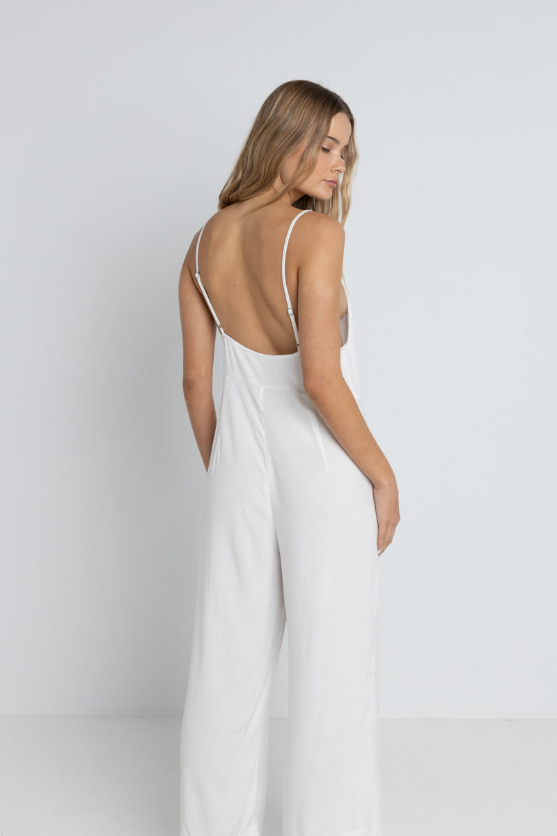 Classic Jumpsuit Cream