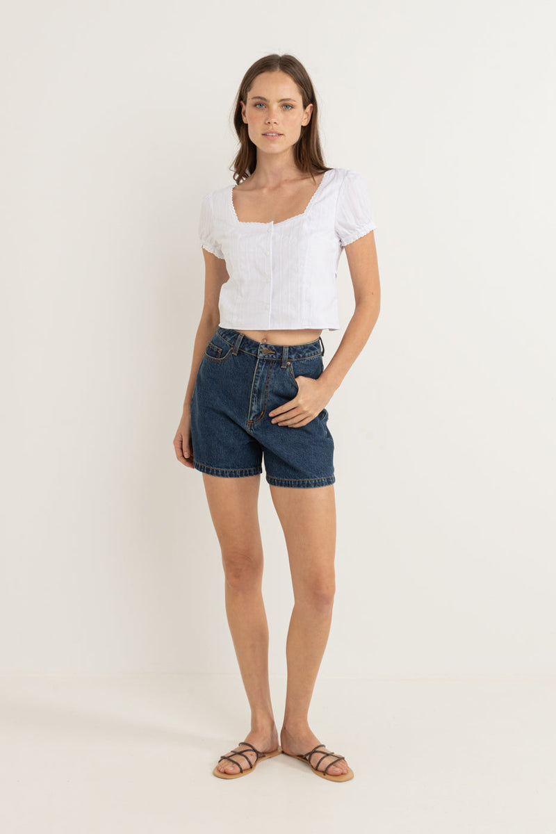 Sadie Top White